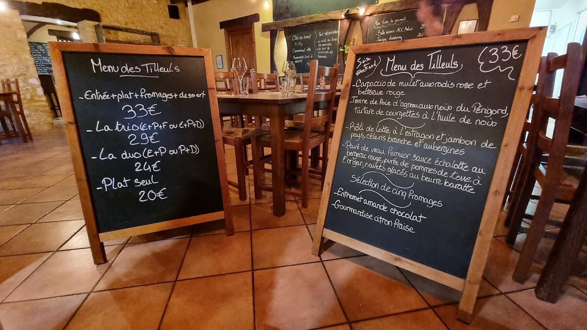 Menu Restaurant Auberge Des Tilleuls-5