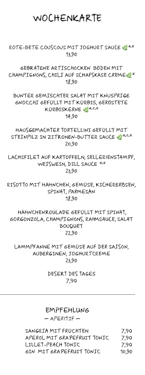 Menu Restaurant Auszeit-1