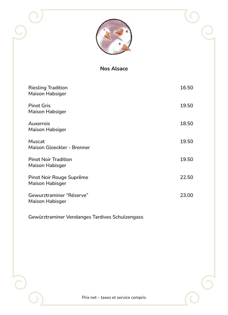 Menu Restaurant Aux Trois Geese-9