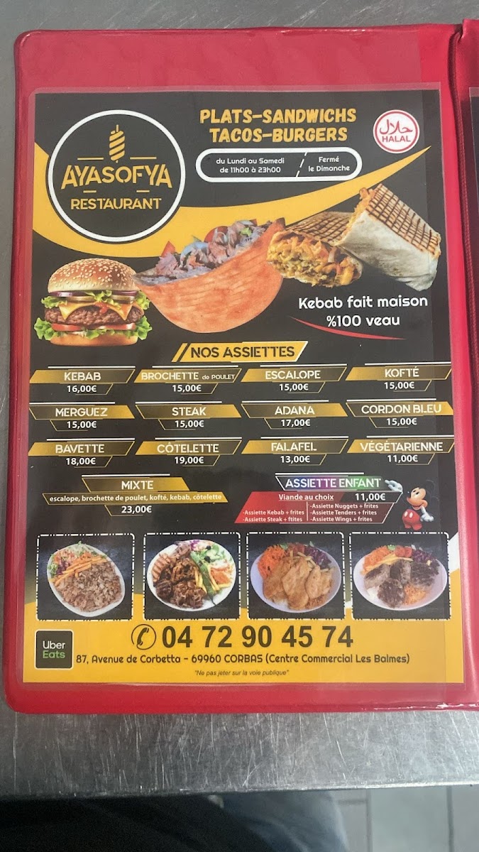 Menu Restaurant Ayasofya-7