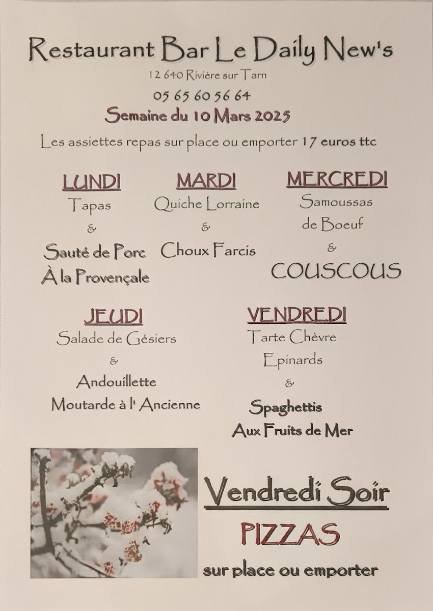 Menu Restaurant-Bar Daily New's-10