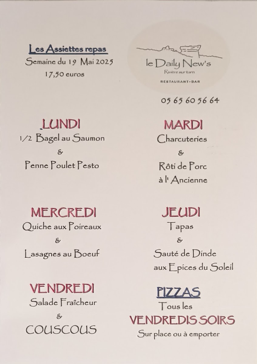 Menu Restaurant-Bar Daily New's-7