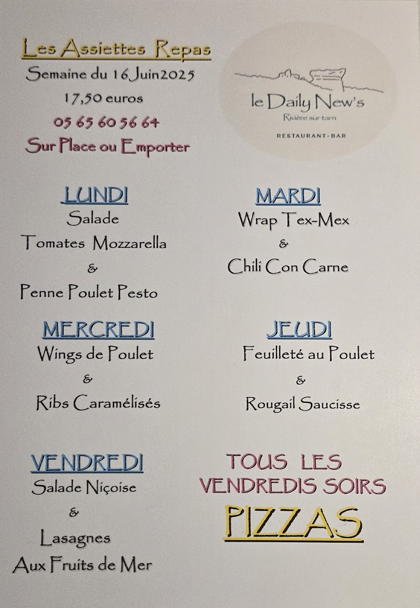 Menu Restaurant-Bar Daily New's-8