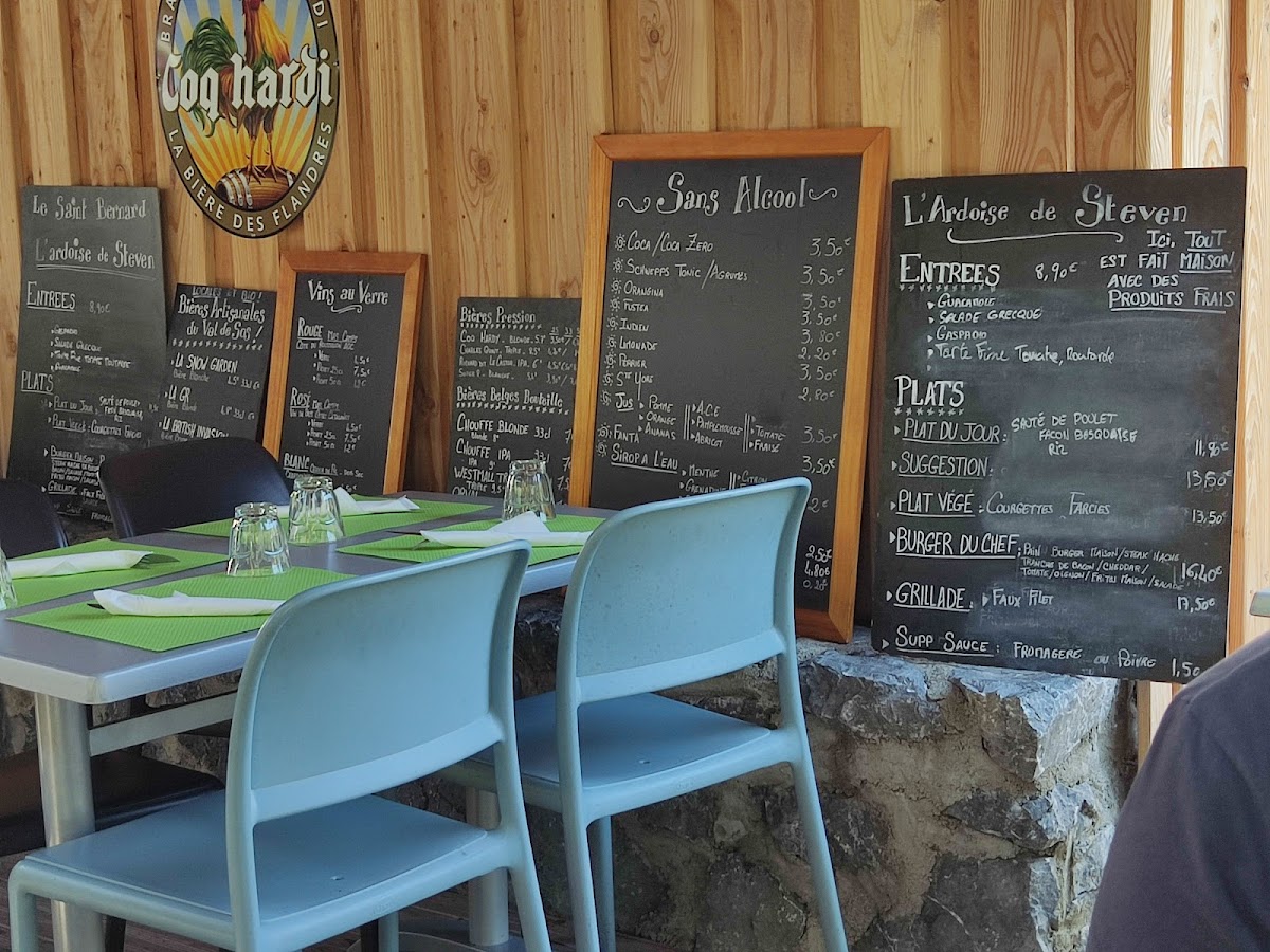 Menu Restaurant Bar Le Saint Bernard-5
