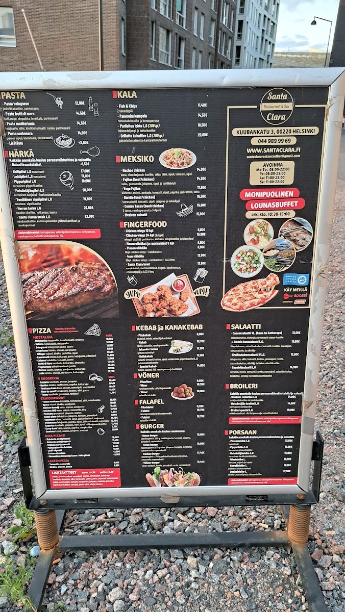 Menu Restaurant & Bar Santa Clara-3