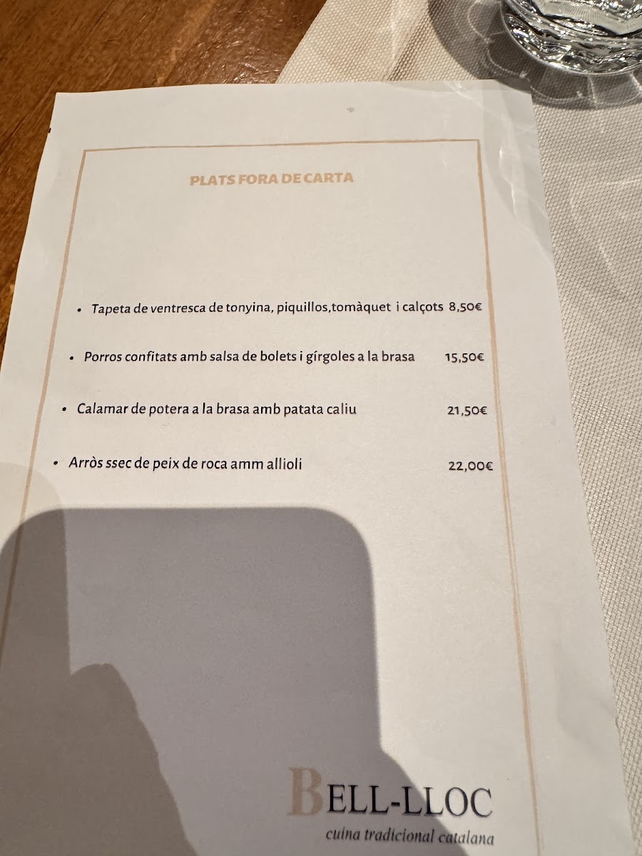 Menu Restaurant Bell-Lloc-4