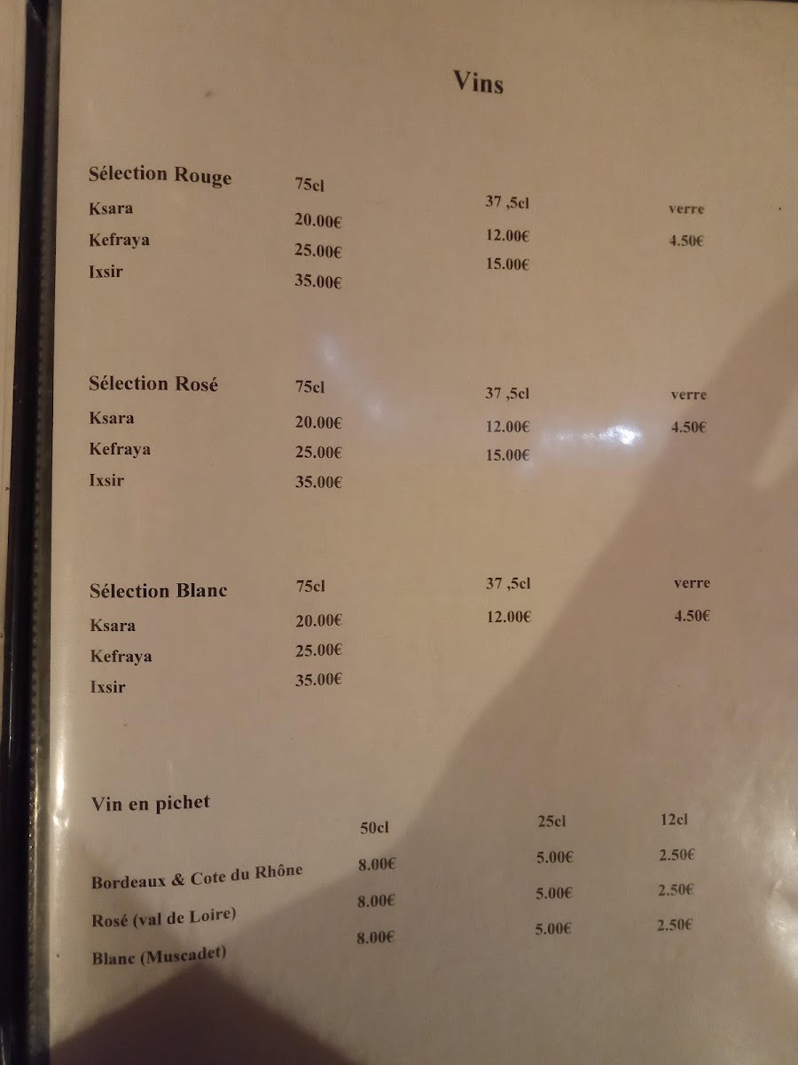 Menu Restaurant Beyrouth-6