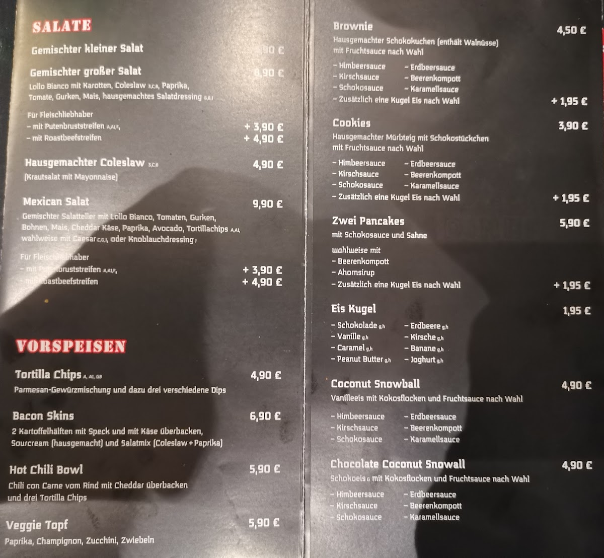 Menu Restaurant Bird's Diner-4
