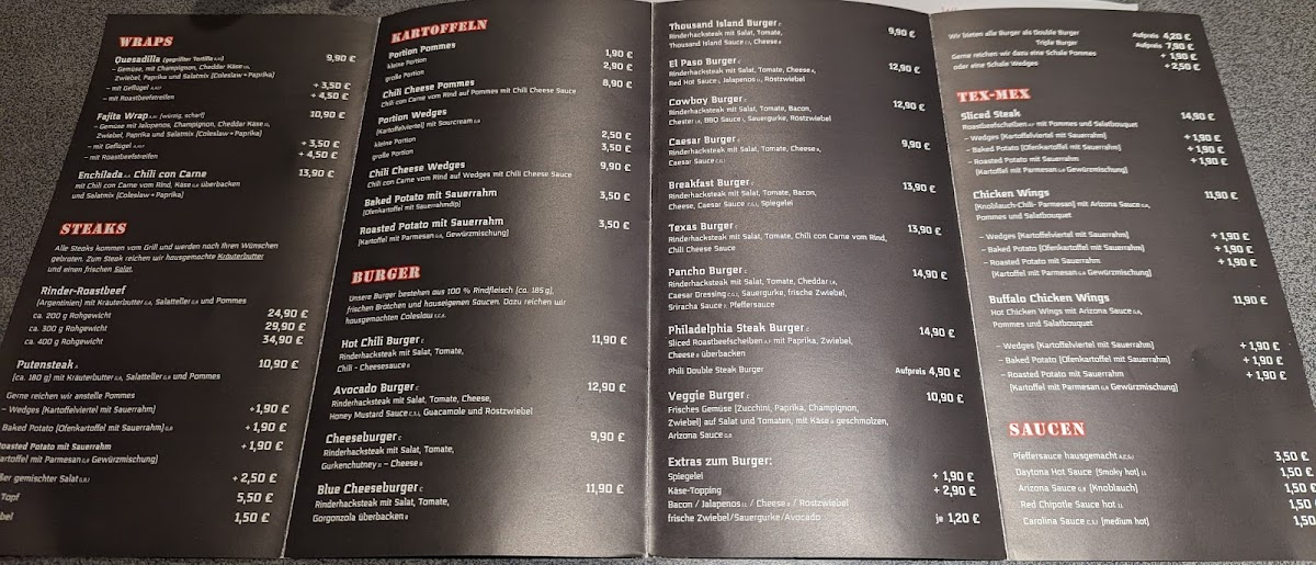 Menu Restaurant Bird's Diner-6