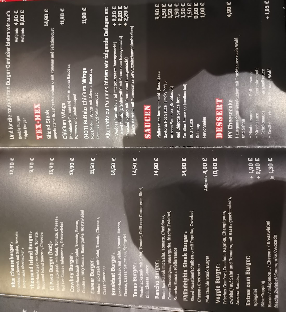 Menu Restaurant Bird's Diner-8