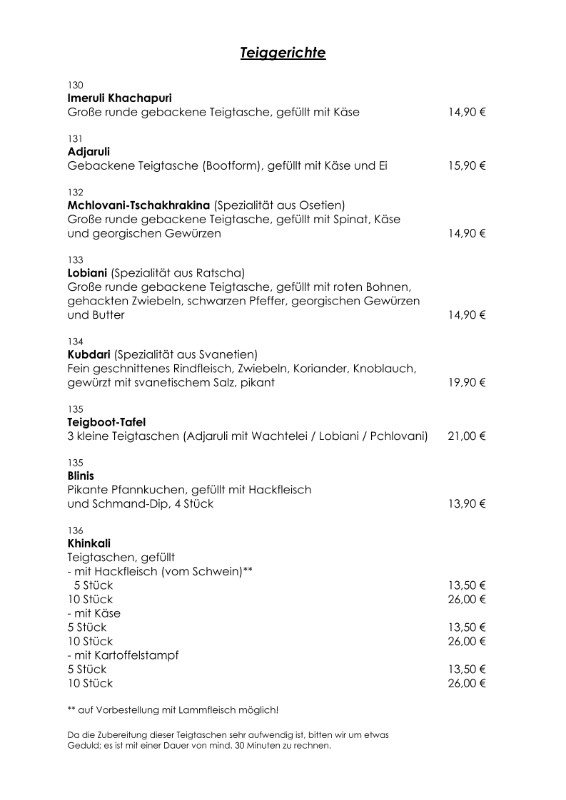 Menu Restaurant & Bistro Kaukasia-2