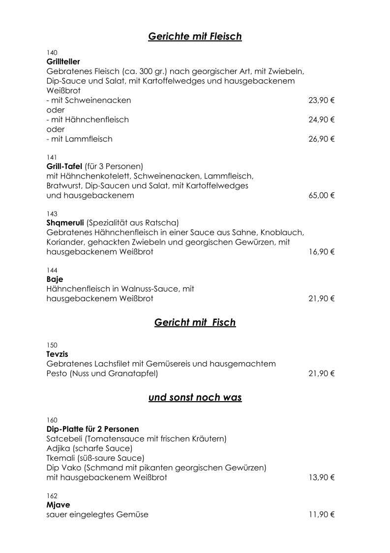Menu Restaurant & Bistro Kaukasia-4
