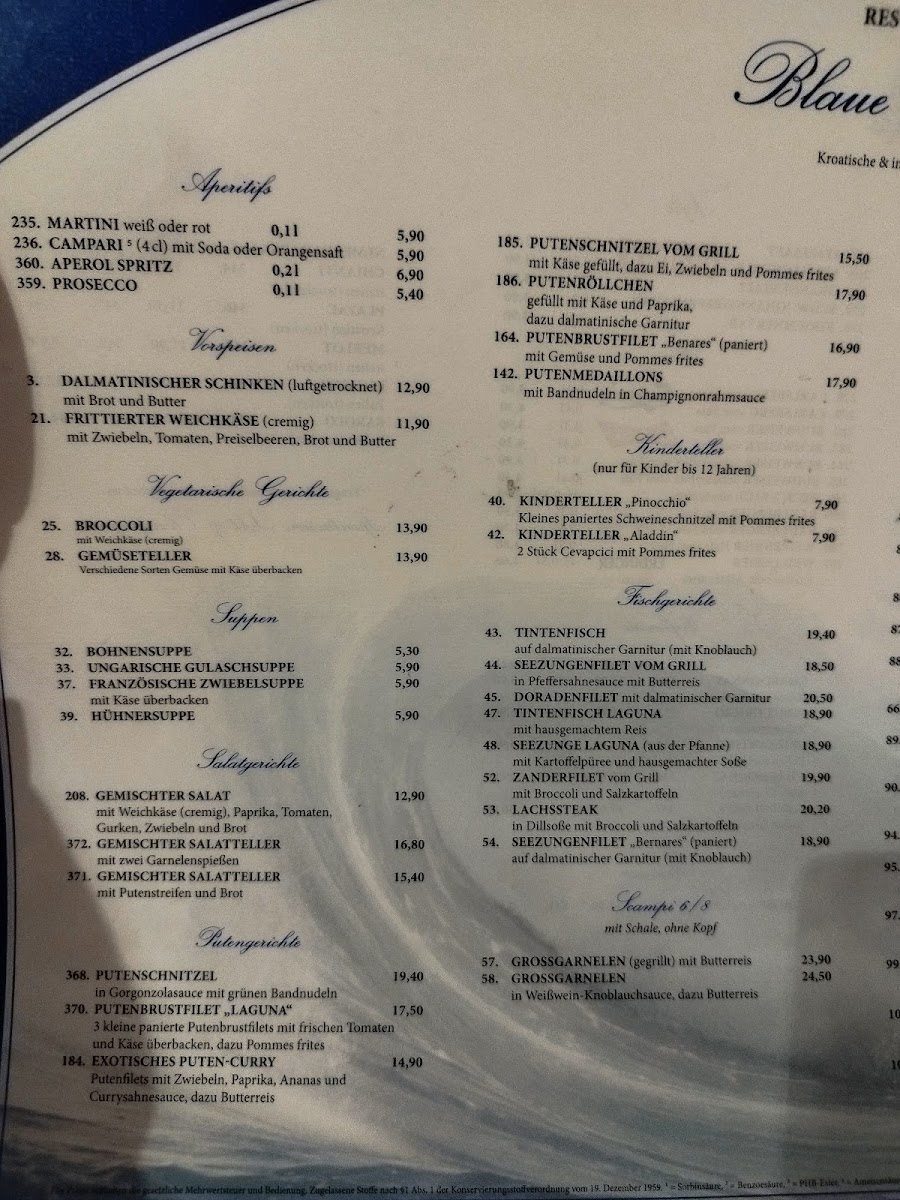 Menu Restaurant Blaue Laguna-3