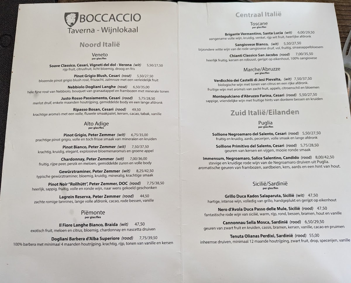 Menu Restaurant Boccaccio-1