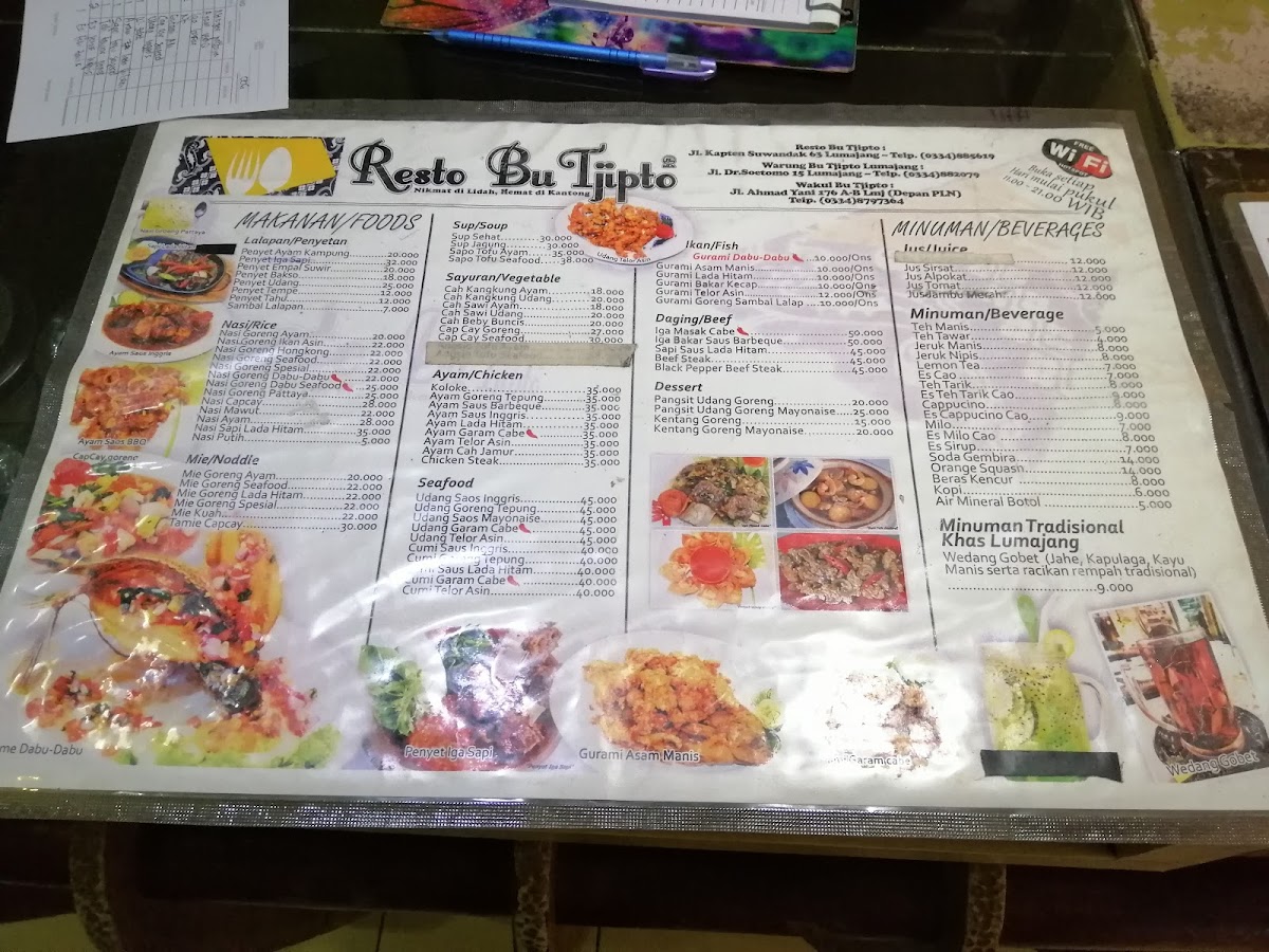Menu Restaurant Bu Tjipto-3