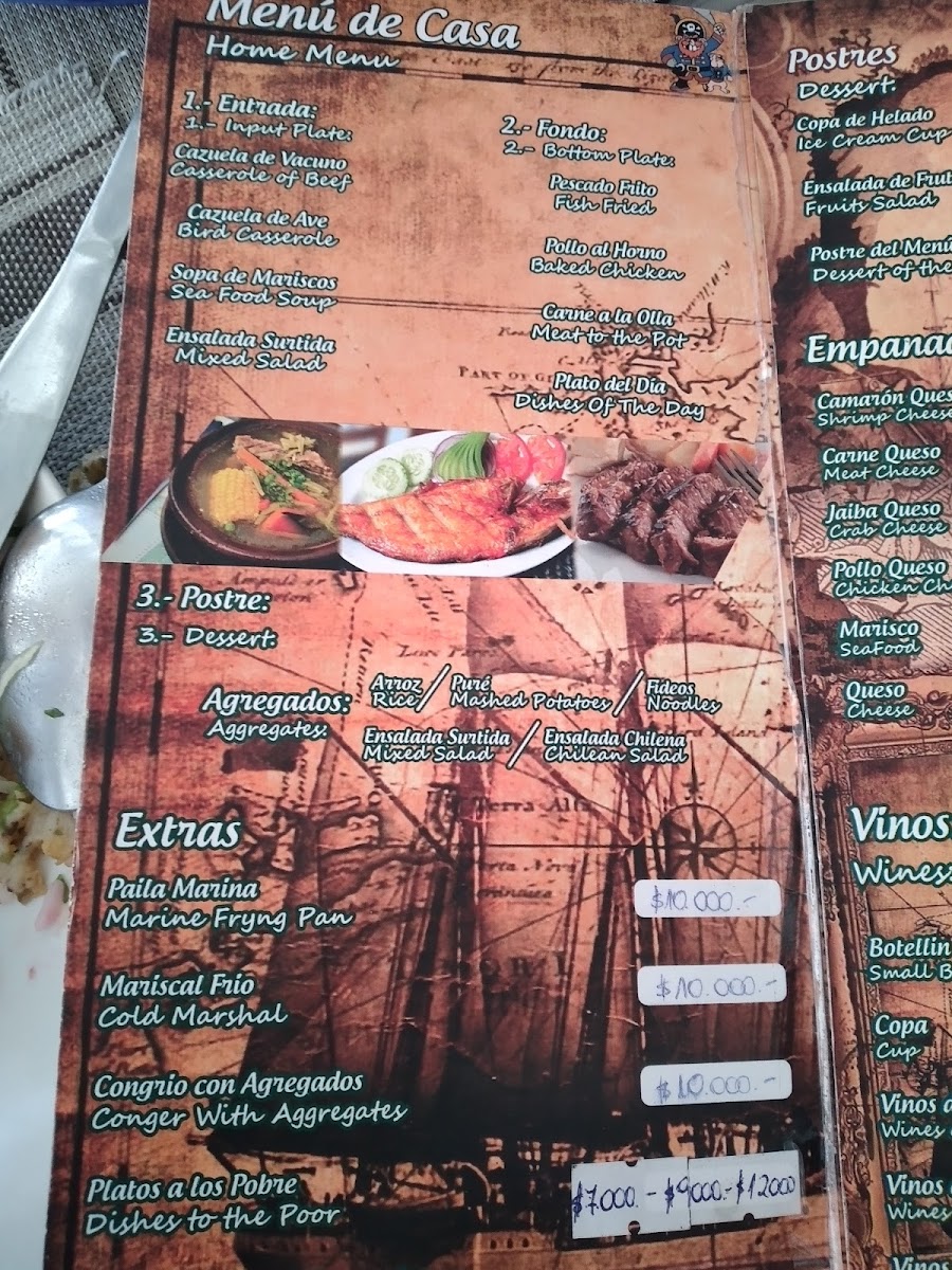 Menu Restaurant Bucaneros-5