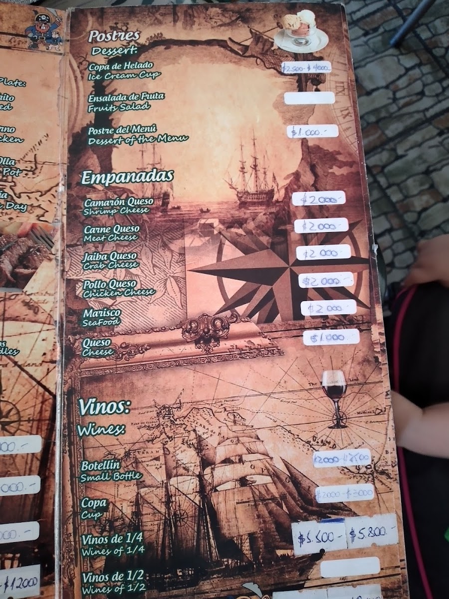 Menu Restaurant Bucaneros-6