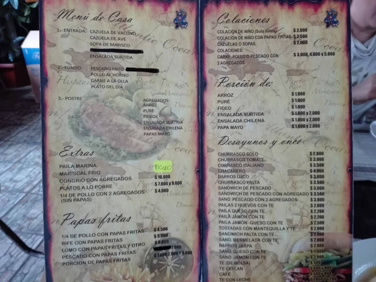 Menu Restaurant Bucaneros-7