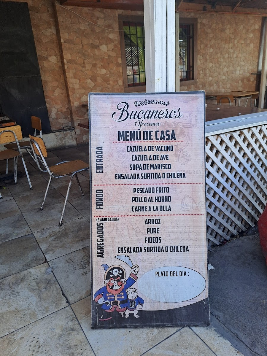 Menu Restaurant Bucaneros-8