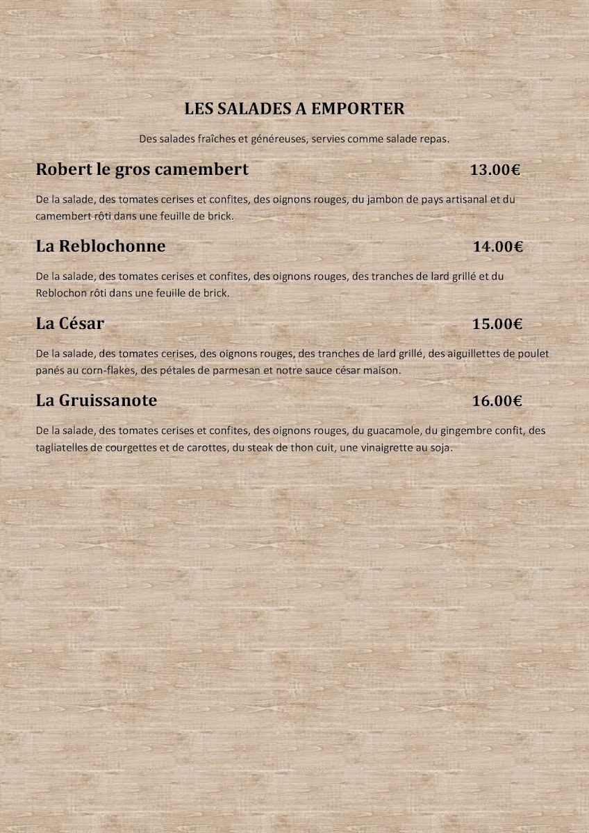 Menu Restaurant Burger Et Cassolette Carcassonne-6