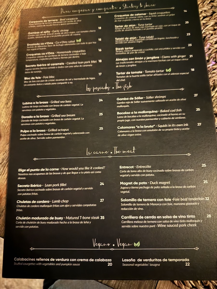 Menu Restaurant Ca N'oms-2