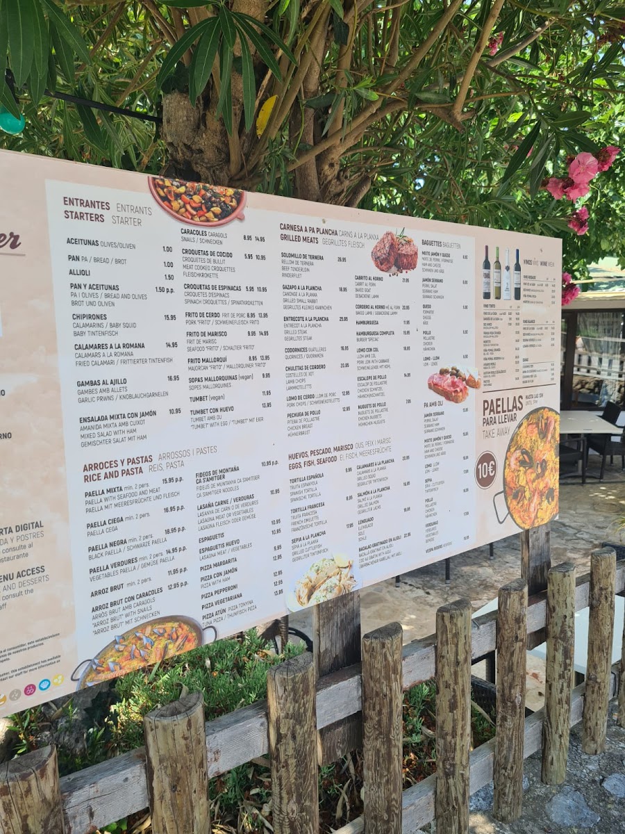 Menu Restaurant Ca S'amitger-10