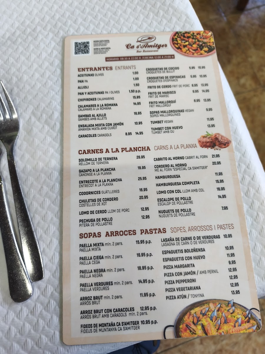 Menu Restaurant Ca S'amitger-3