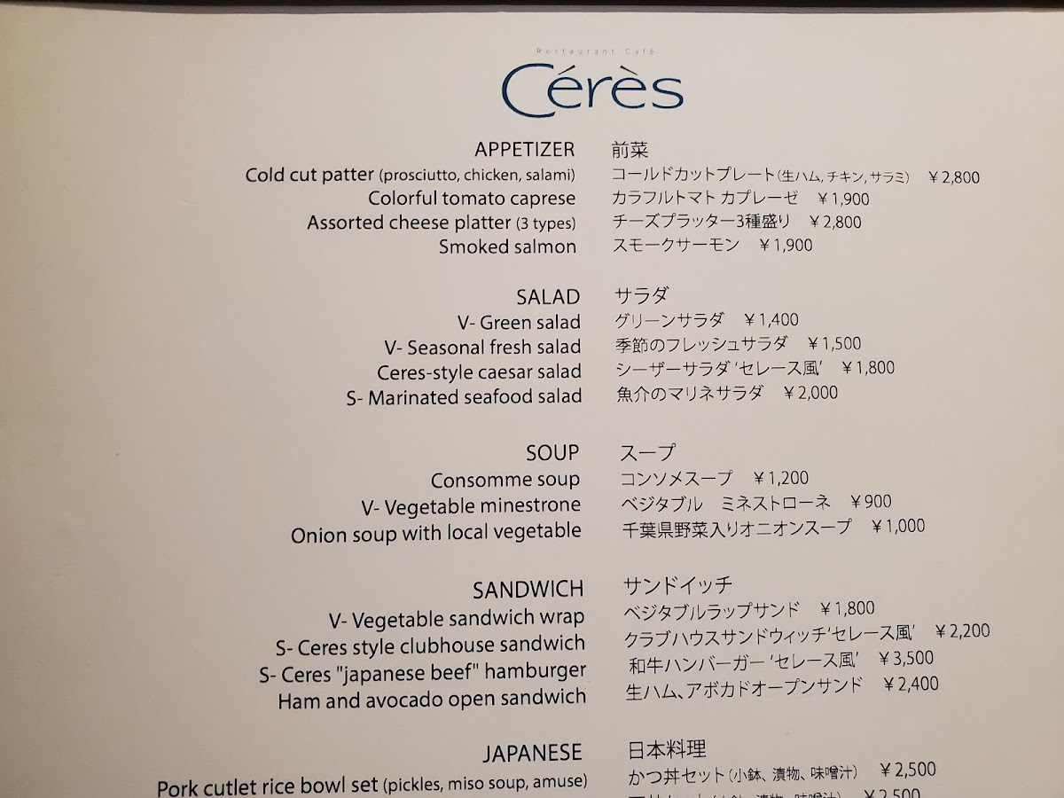 Menu Restaurant Cafe Ceres-3