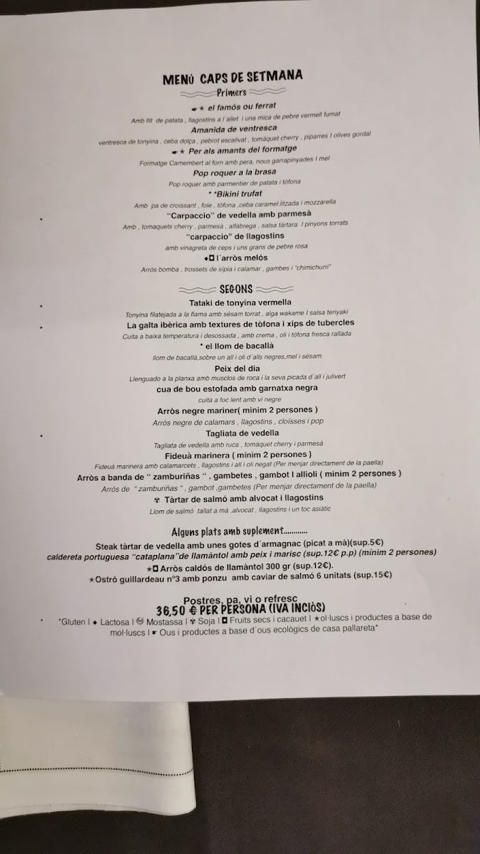 Menu Restaurant Cal Spaguetti-8