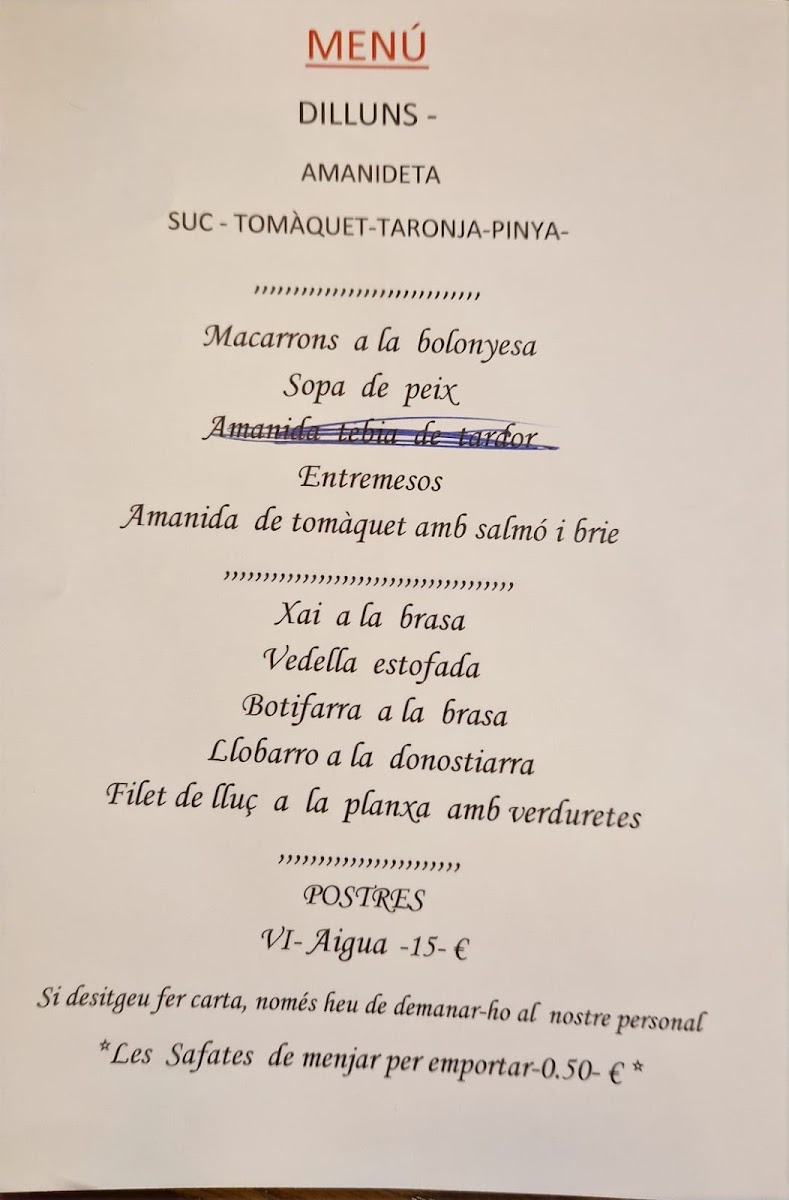 Menu Restaurant Cal Toni-1