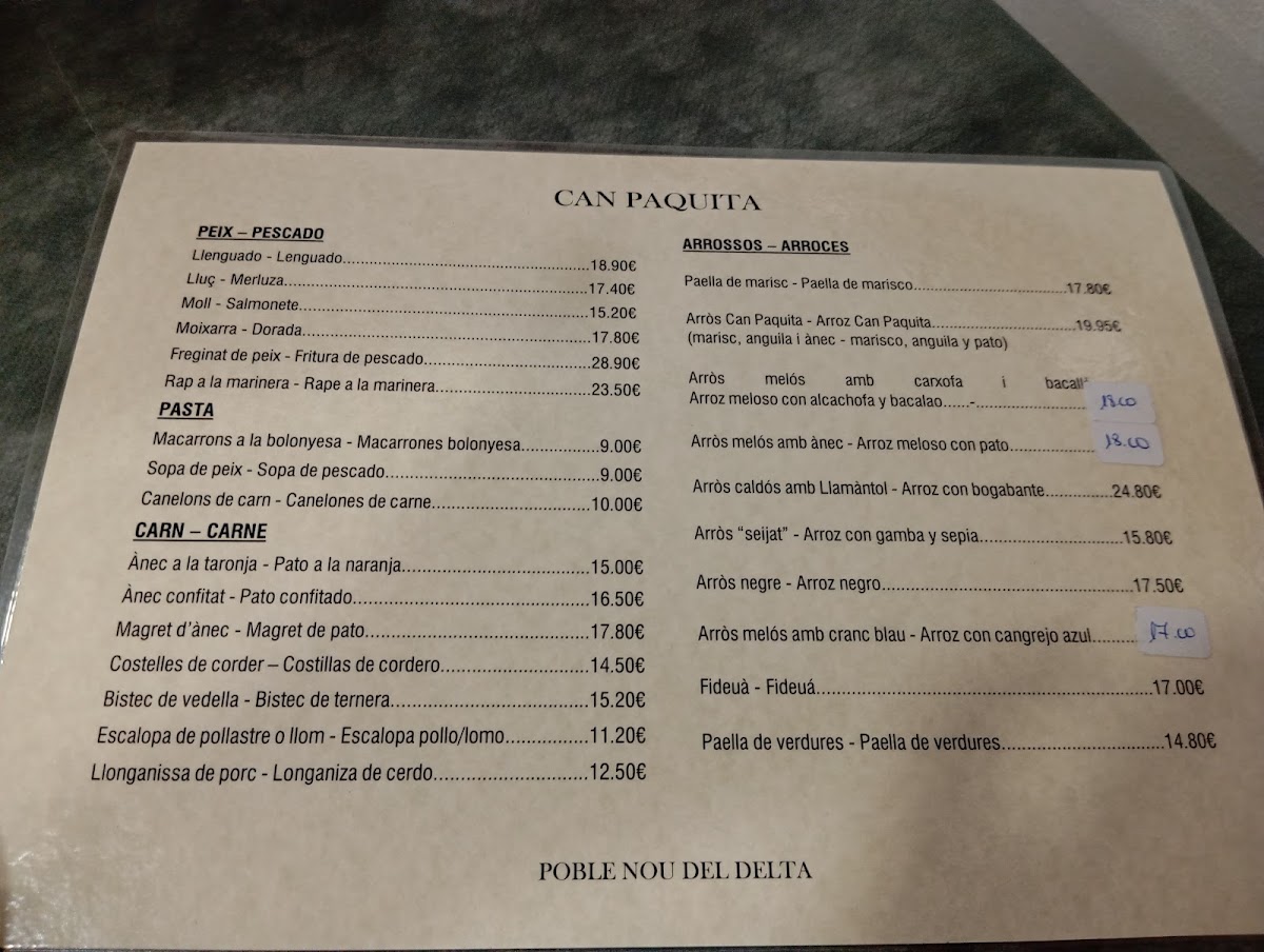 Menu Restaurant Can Paquita-1