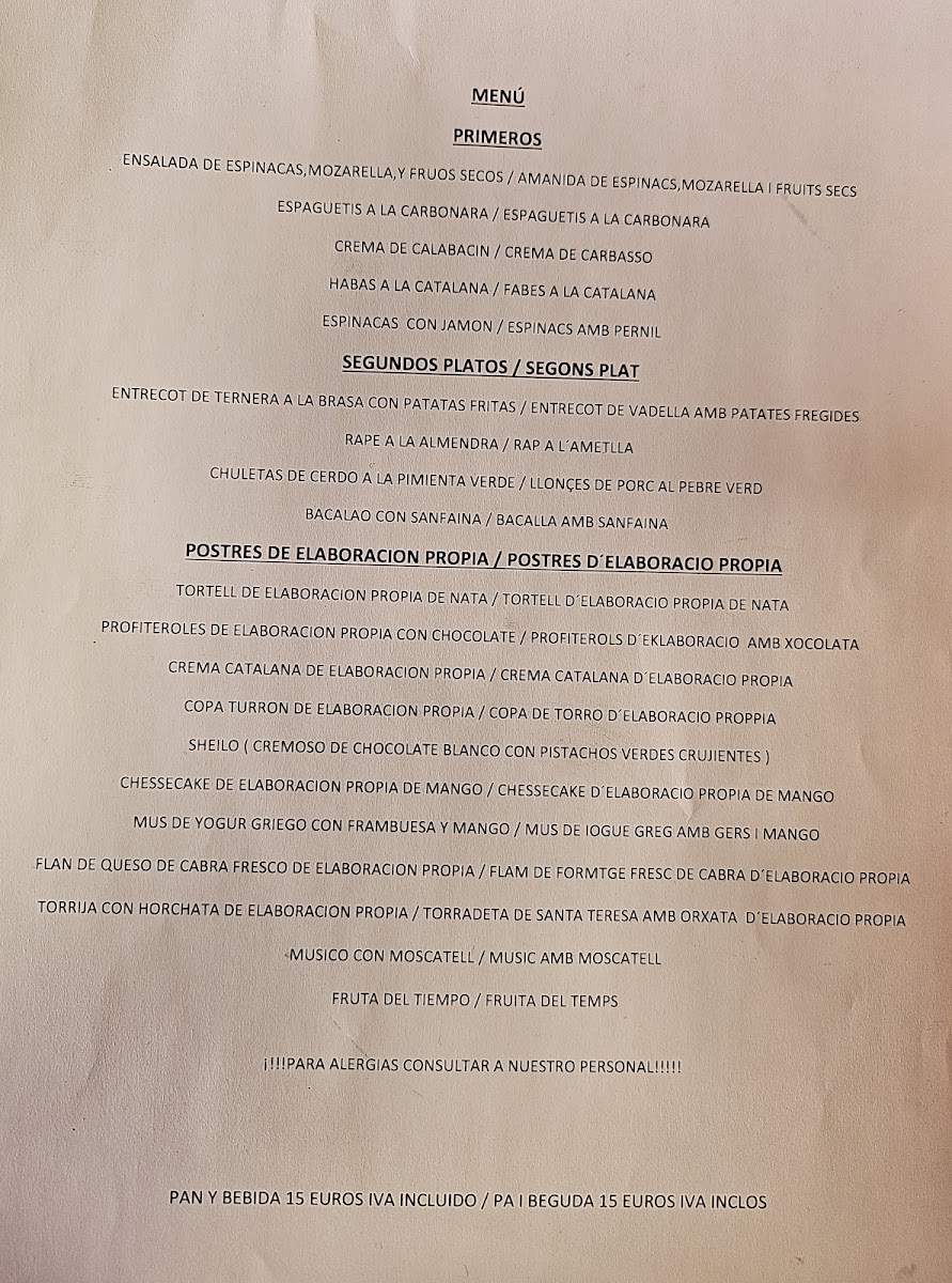 Menu Restaurant Can Rajoler-1