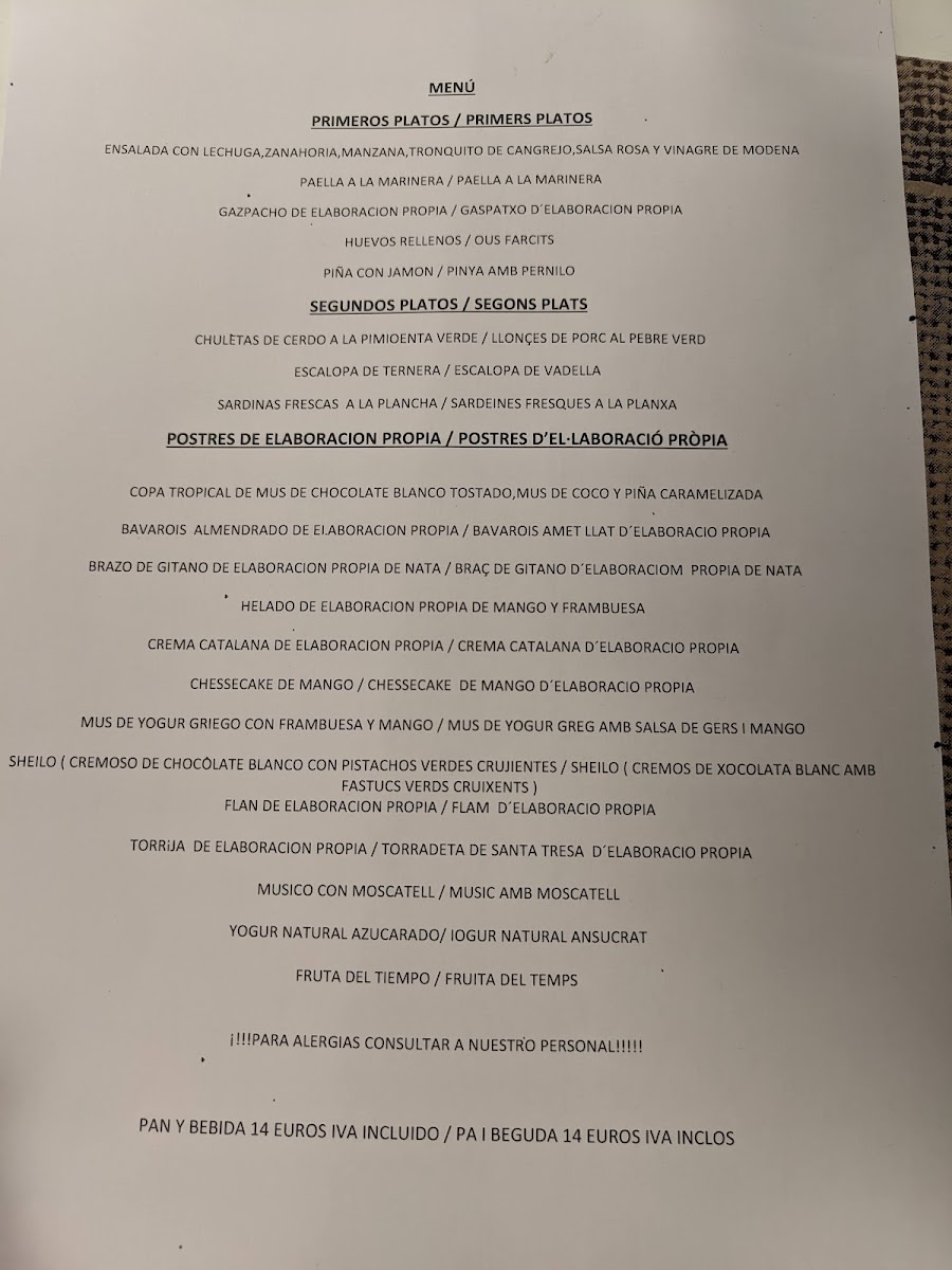 Menu Restaurant Can Rajoler-3