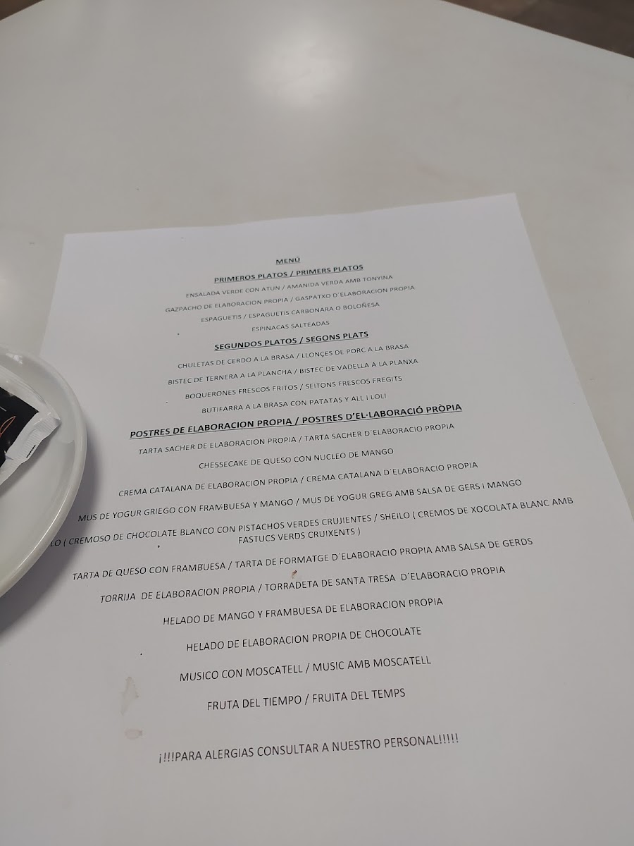 Menu Restaurant Can Rajoler-6