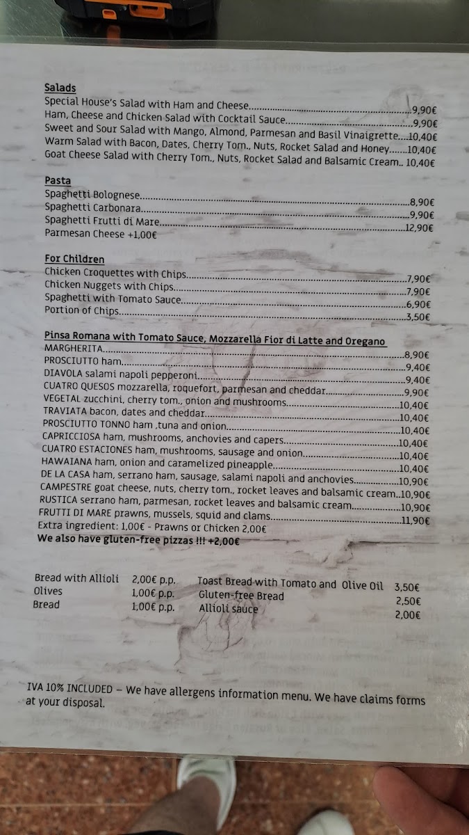 Menu Restaurant Can Salvador-7