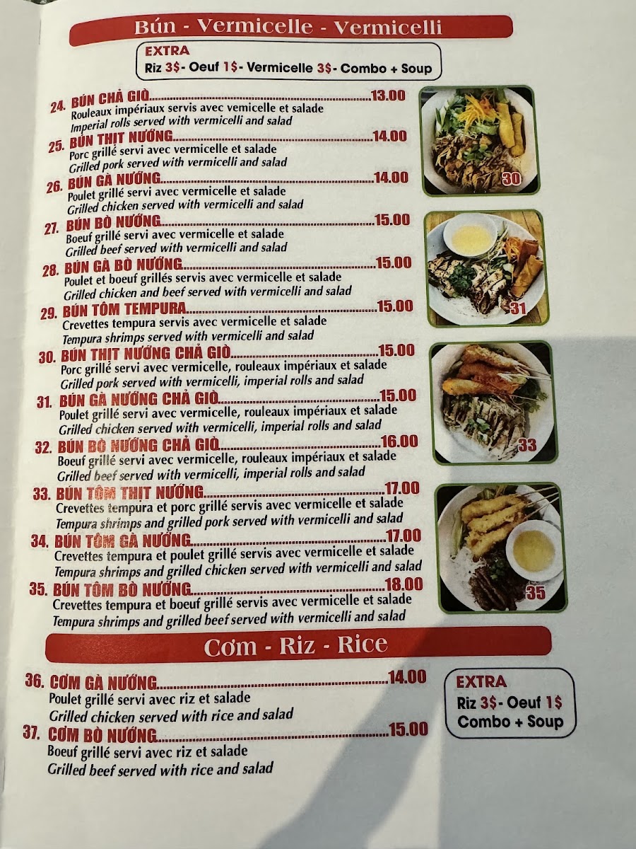 Menu Restaurant Cao Dzũng-3