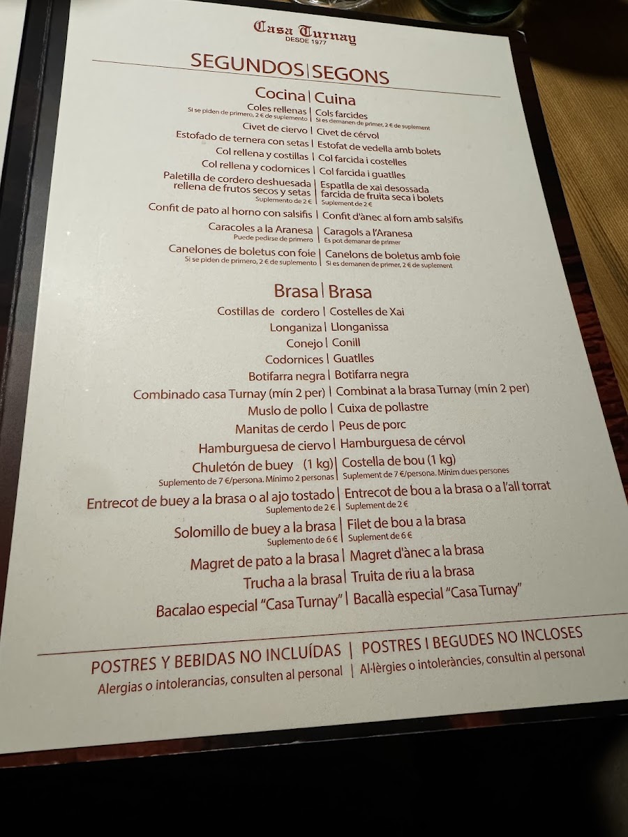 Menu Restaurant Casa Turnay-1