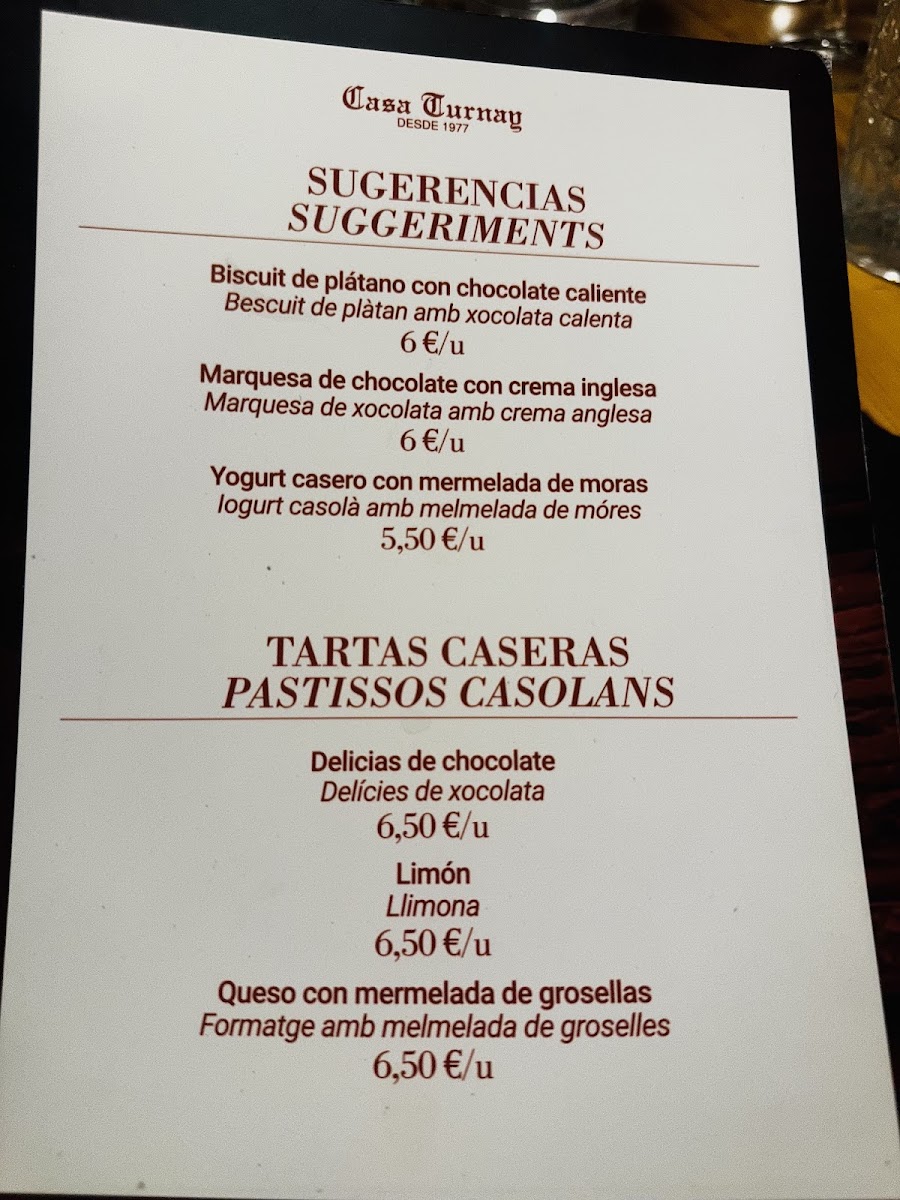 Menu Restaurant Casa Turnay-2