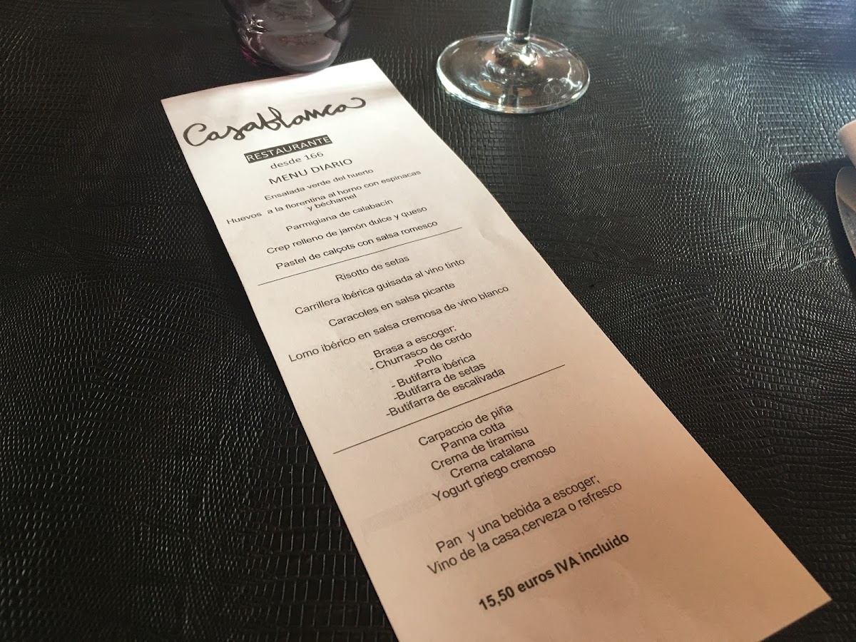 Menu Restaurant Casablanca-3