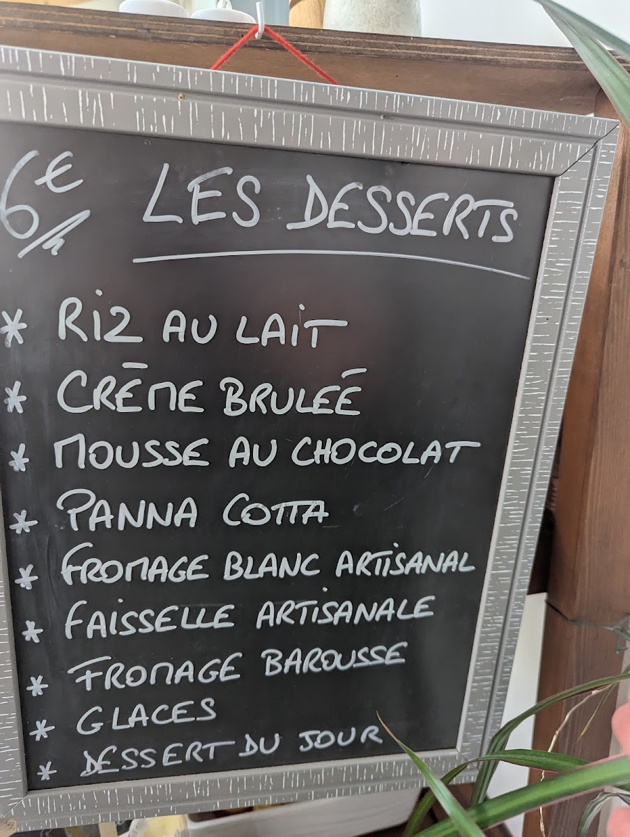 Menu Restaurant Comme Chez Papa Et Maman-1