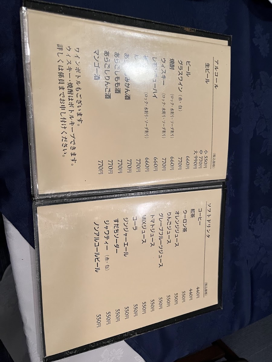 Menu Restaurant Country-5