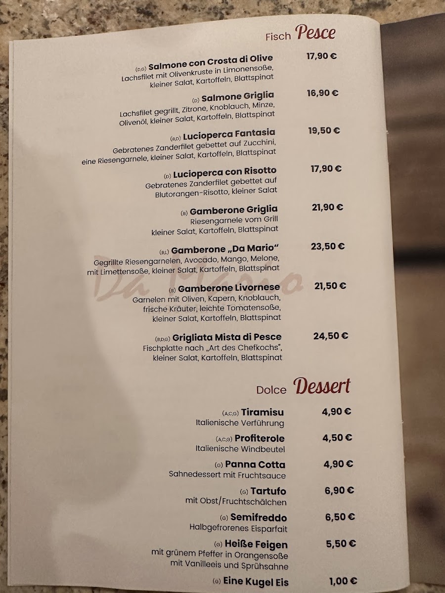 Menu Restaurant Da Mario-4
