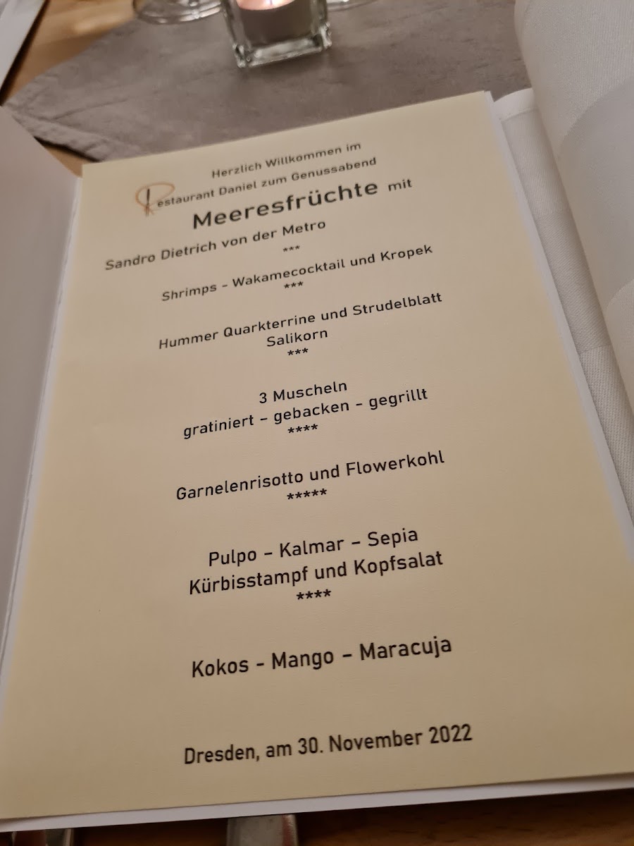 Menu Restaurant Daniel-5