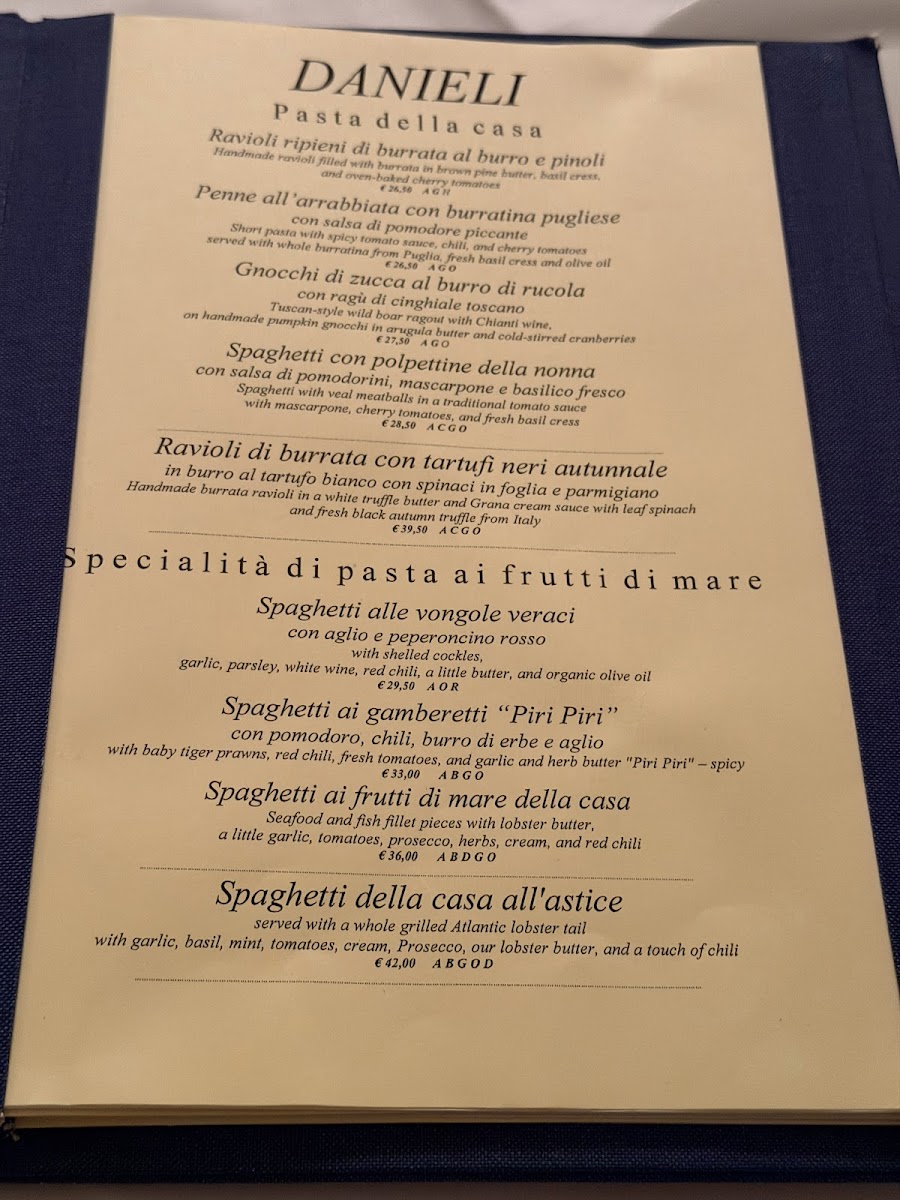 Menu Restaurant Danieli-4