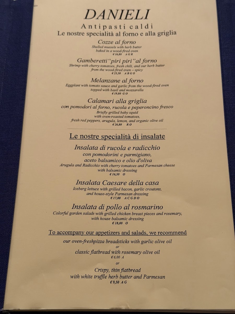 Menu Restaurant Danieli-6