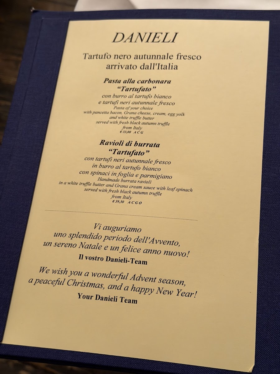 Menu Restaurant Danieli-9
