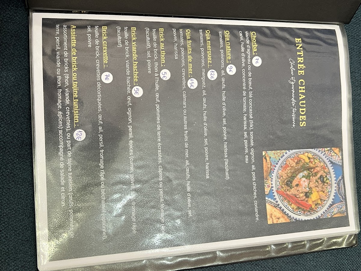 Menu Restaurant Dar Beya-4