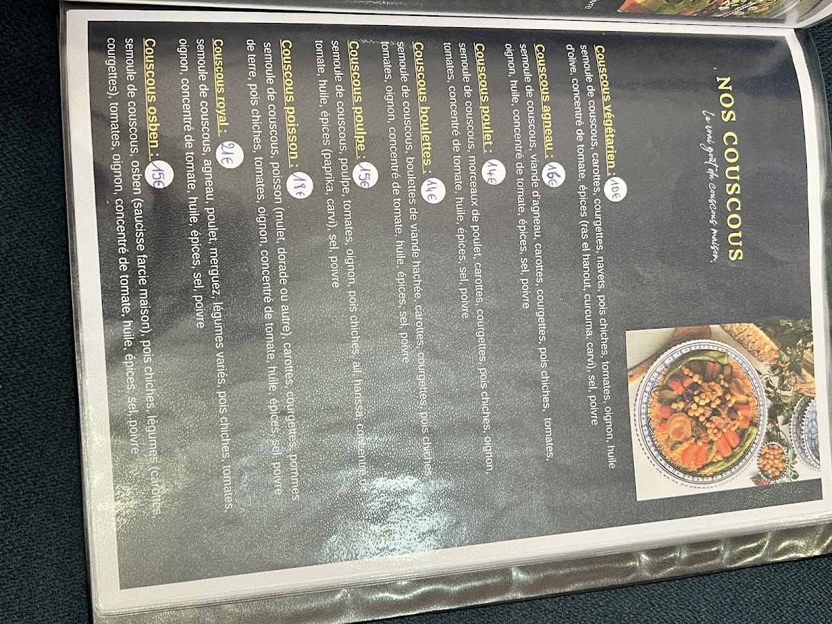 Menu Restaurant Dar Beya-8