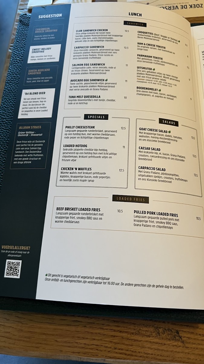 Menu Restaurant De Beren Zwolle-1