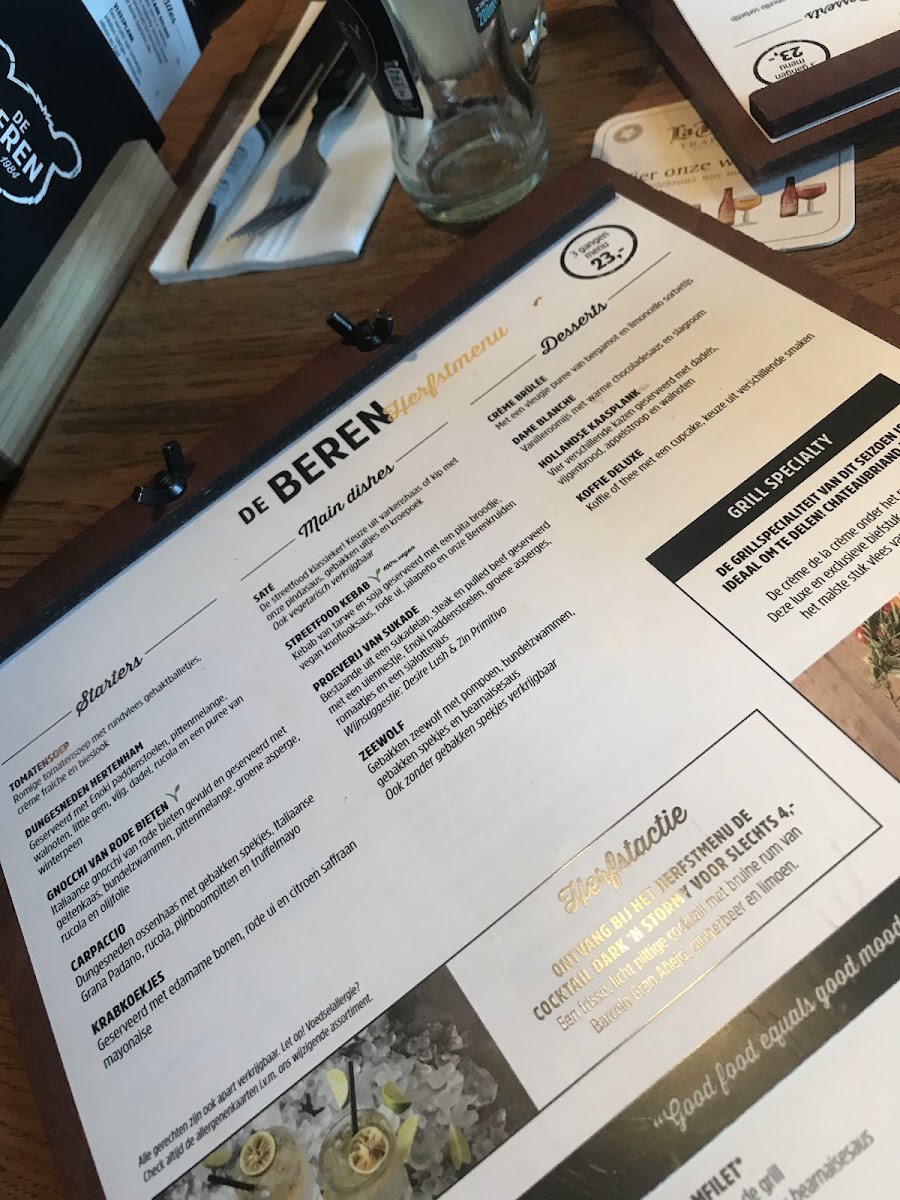 Menu Restaurant De Beren Zwolle-9